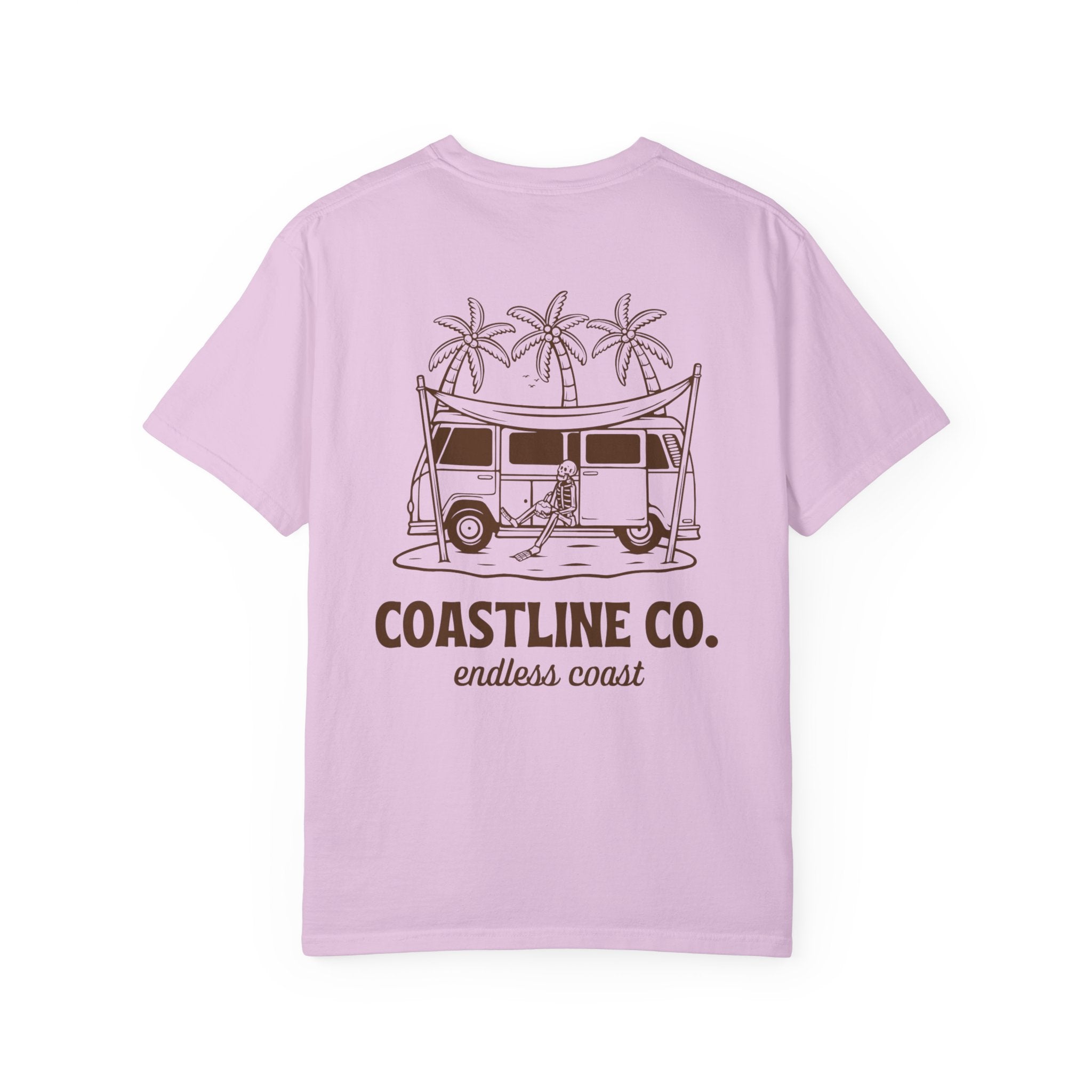 Coastline Co. Surf Van T-Shirt — "Endless Coast" Graphic Tee