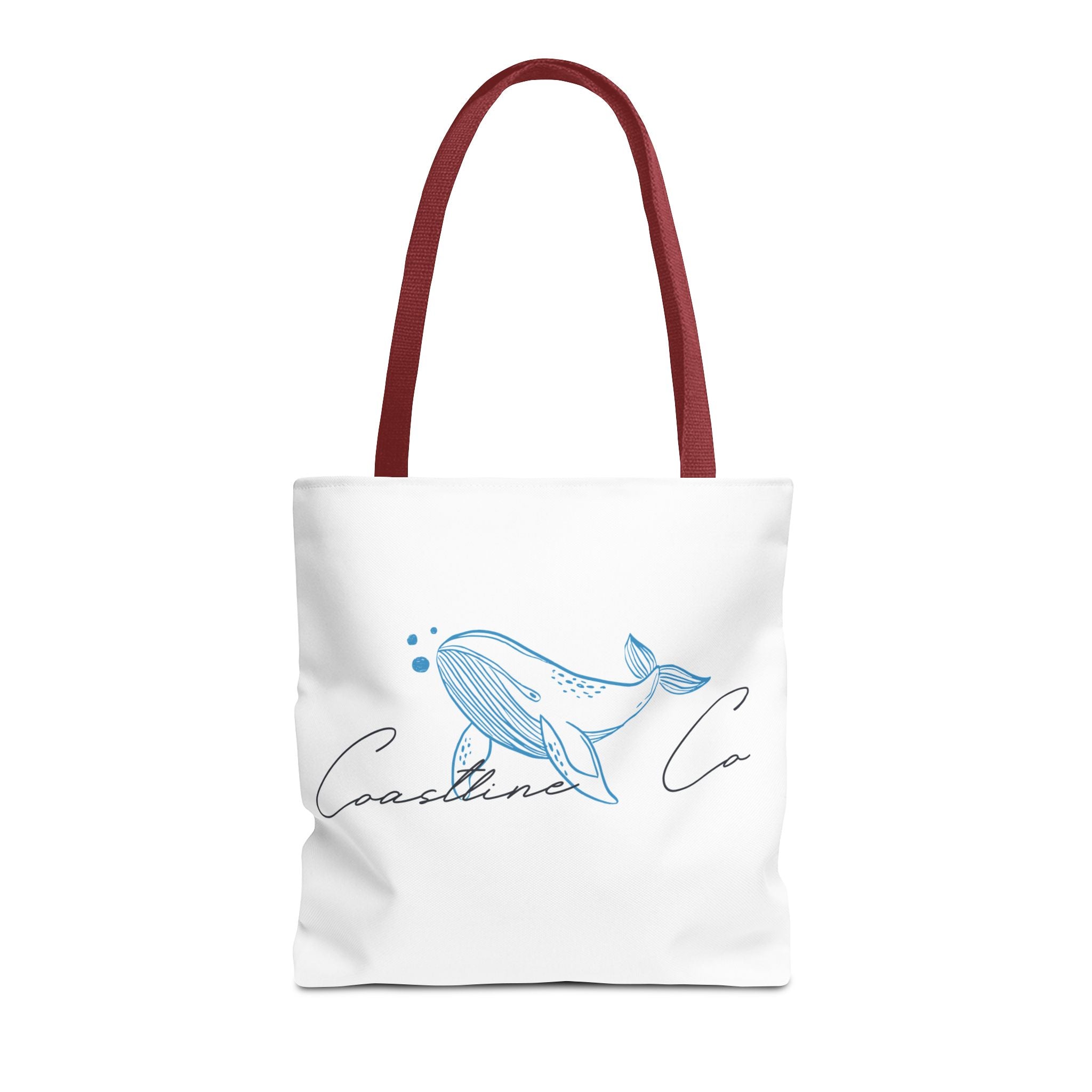 Tote Bag — Coastal Whale Illustration Tote (Coastline Co.)