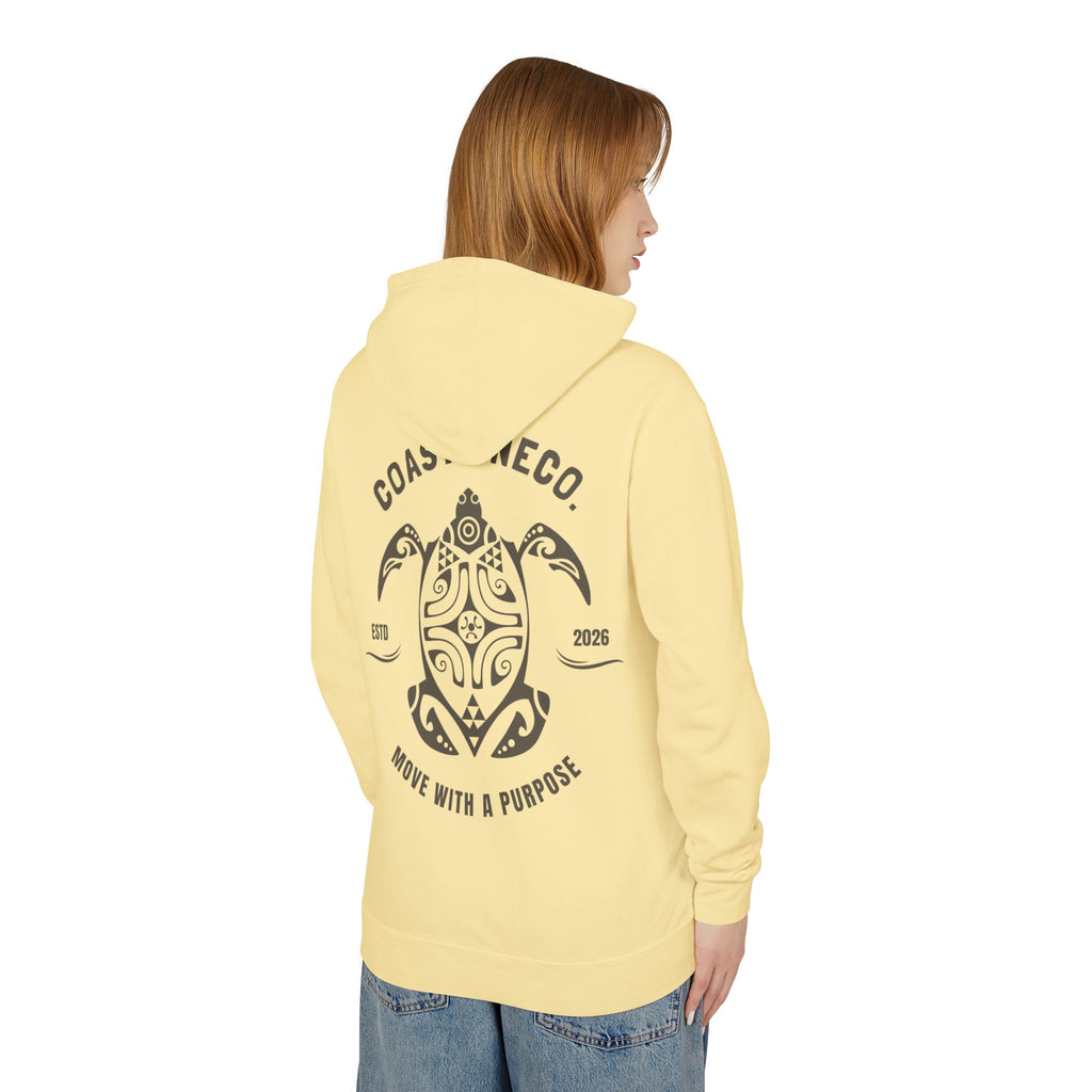 Coastline Co. Turtle Hoodie — Move With a Purpose Lightweight Pullover