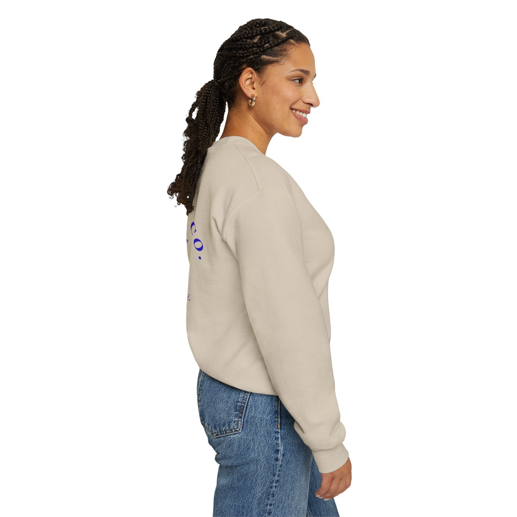 Coastline Co. Surf Crewneck Sweatshirt — 'Ride the Tide' Beach Pullover