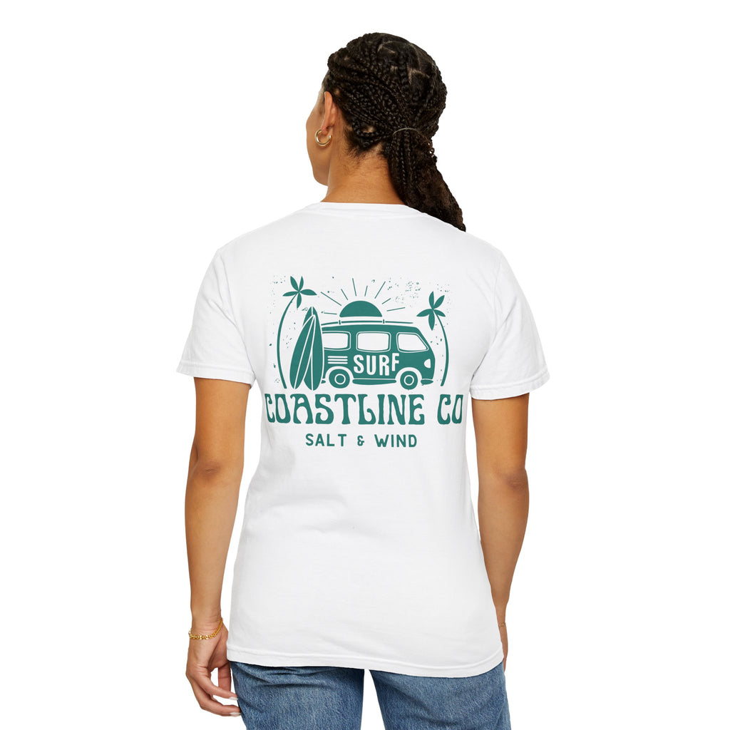 Coastline Co Surf Van T-Shirt — Retro Beach Graphic Tee