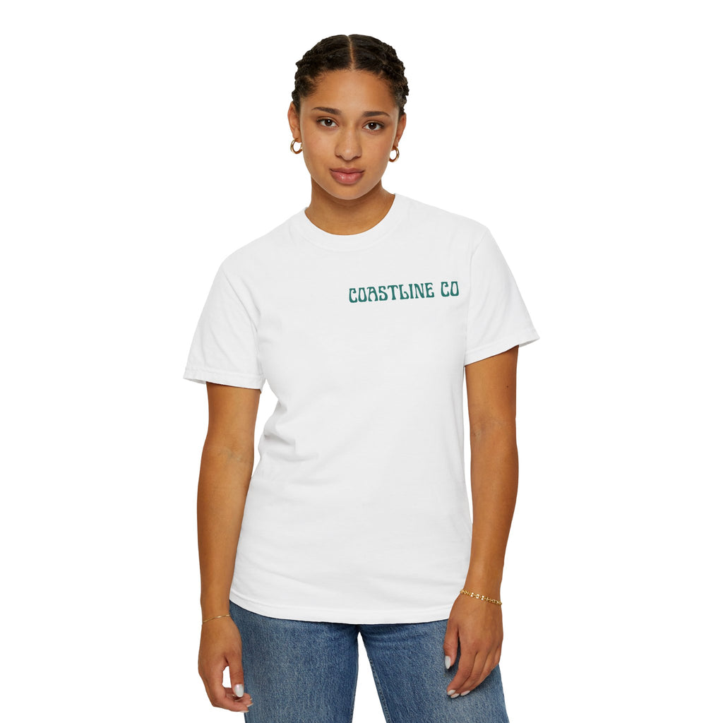 Coastline Co Surf Van T-Shirt — Retro Beach Graphic Tee