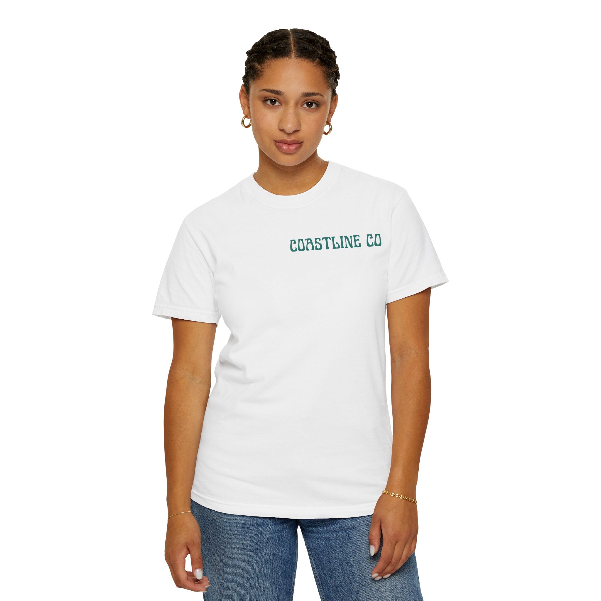 Coastline Co Surf Van T-Shirt — Retro Beach Graphic Tee