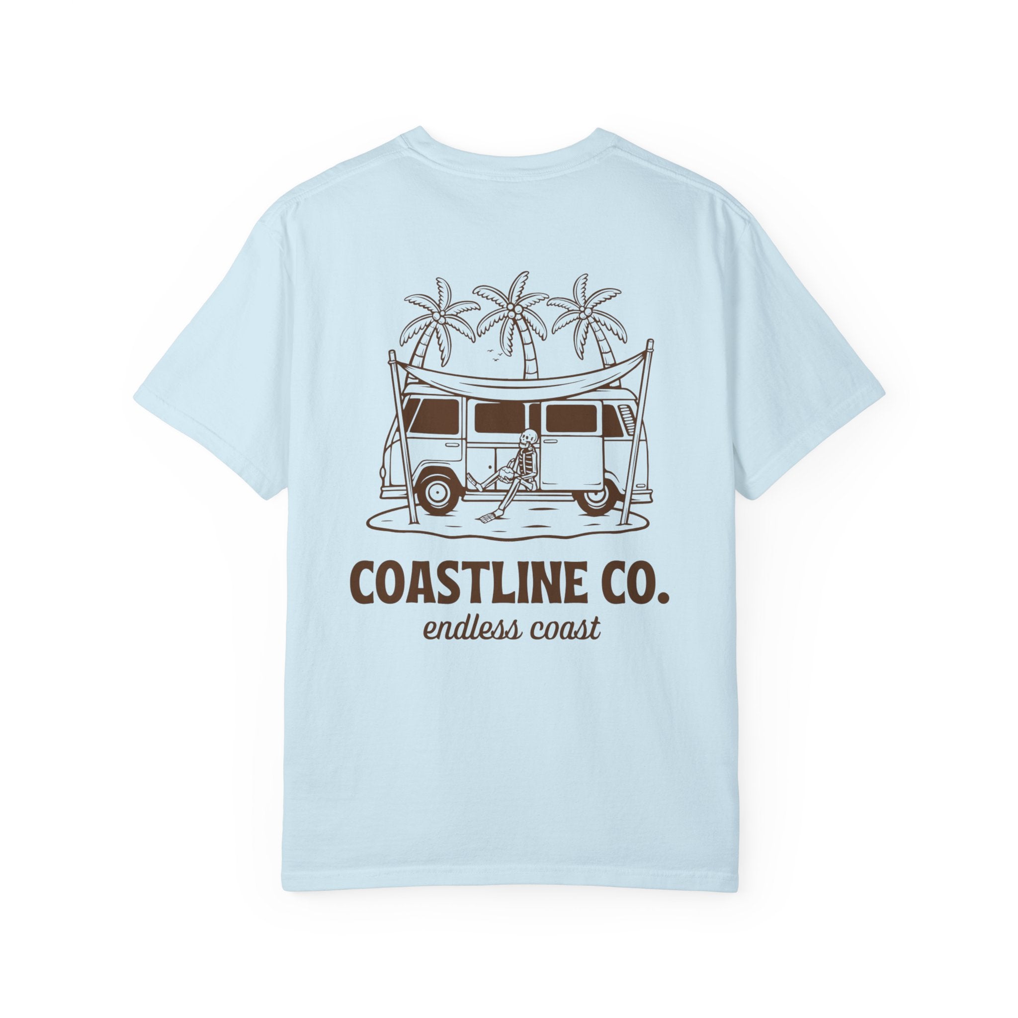 Coastline Co. Surf Van T-Shirt — "Endless Coast" Graphic Tee