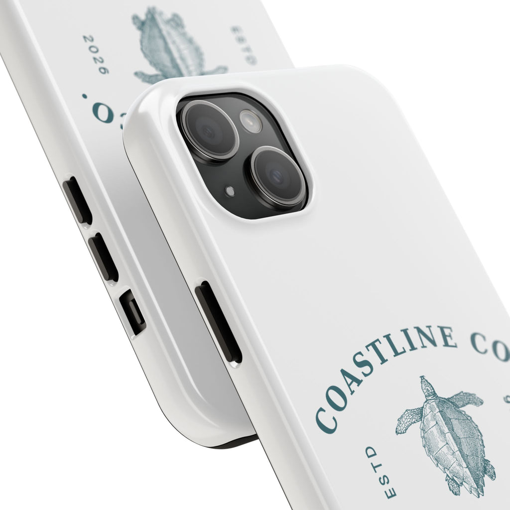 Coastline Co. Sea Turtle Phone Case – "Coastal Soul" Tough Protective Case