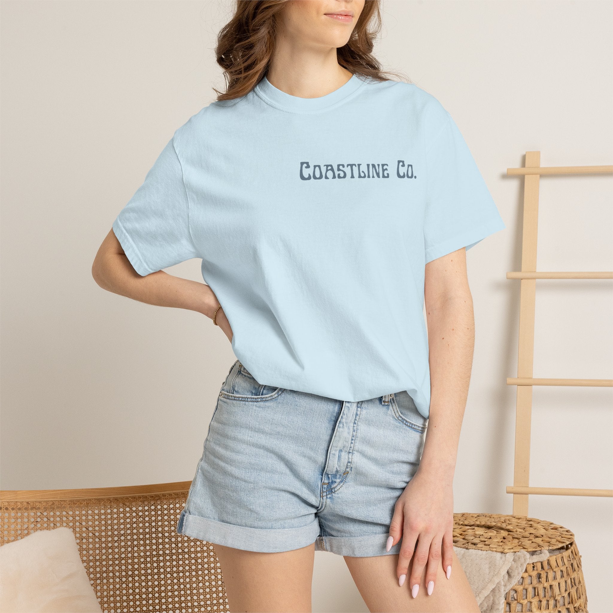 Coastline Co. 'No Rush' Surf Van T-Shirt