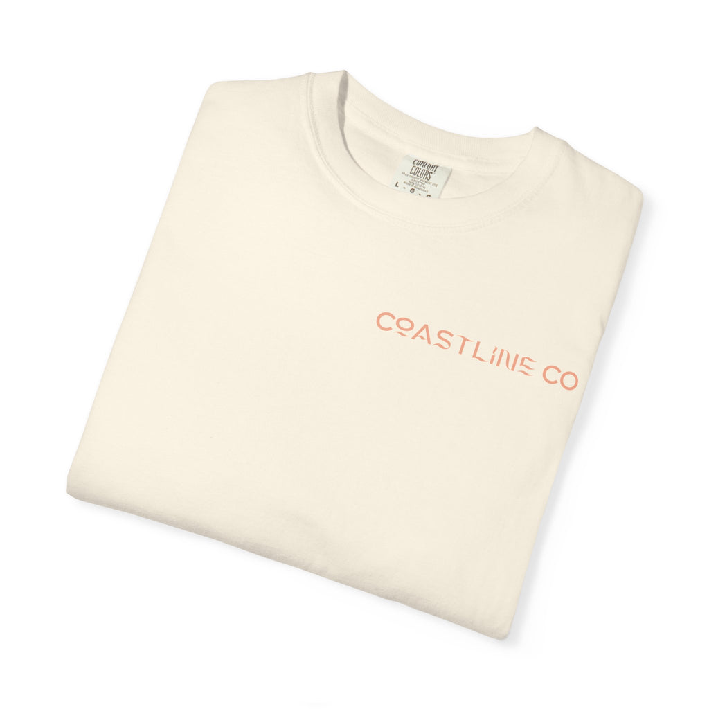 T-Shirt — Coastline Co Tiki Logo Tee (Back Graphic)