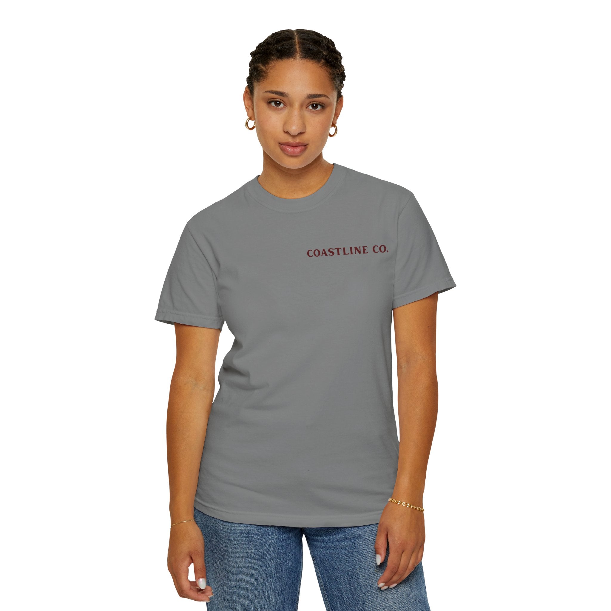 Coastline Co. Bass Patch Tee — "Lost in the Tide" Graphic T-Shirt