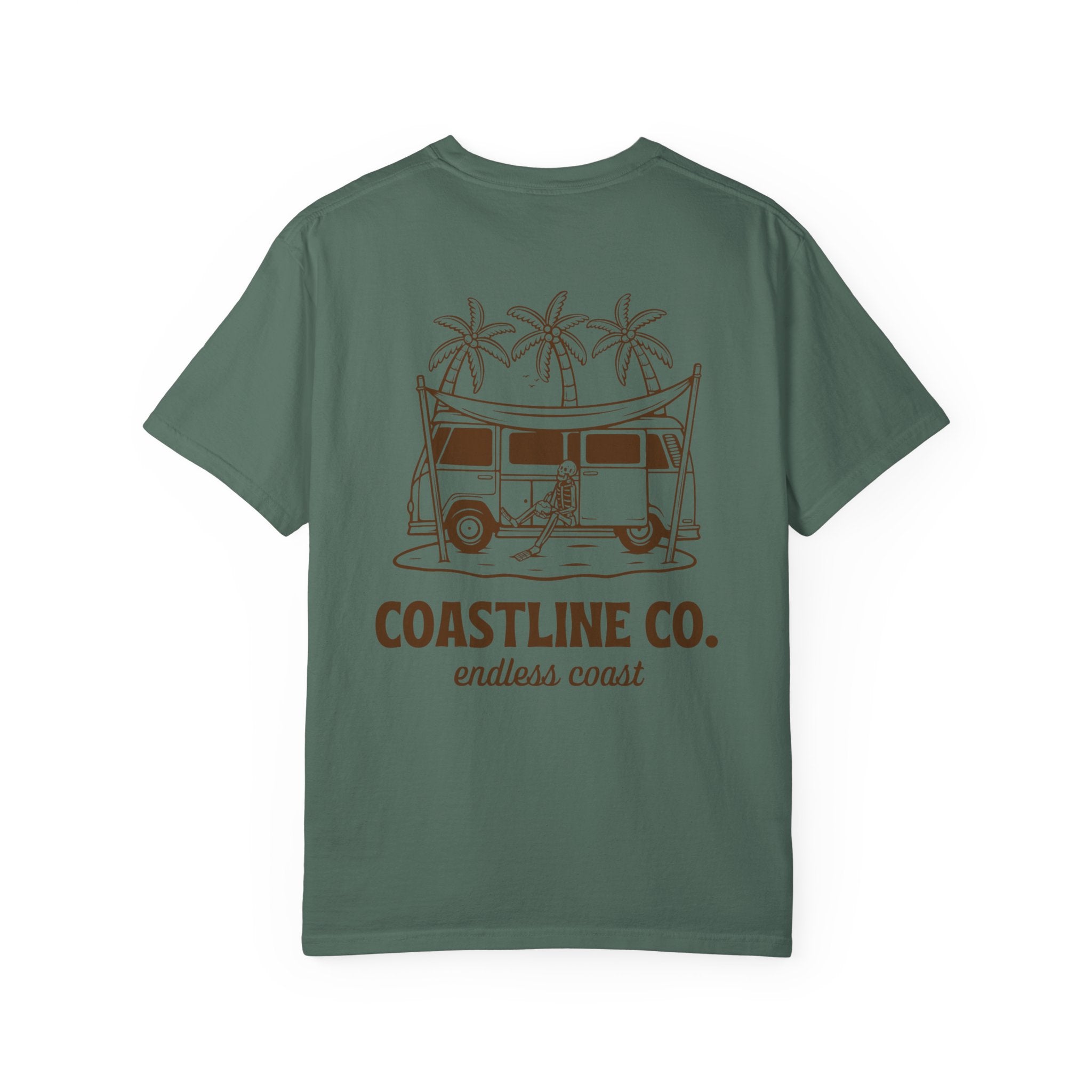 Coastline Co. Surf Van T-Shirt — "Endless Coast" Graphic Tee