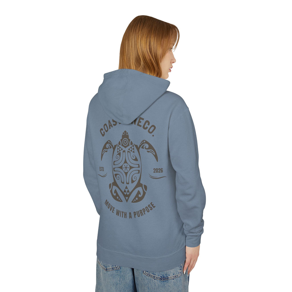Coastline Co. Turtle Hoodie — Move With a Purpose Lightweight Pullover