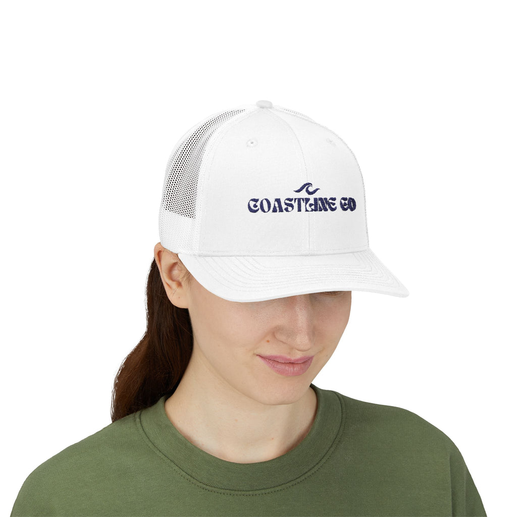 Coastline Co Trucker Cap – Beach Wave Snapback Hat