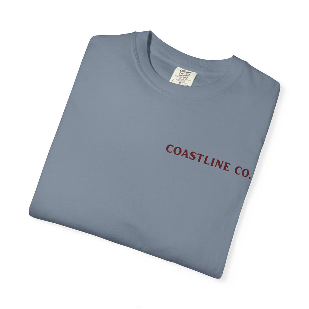 Coastline Co. Bass Patch Tee — "Lost in the Tide" Graphic T-Shirt