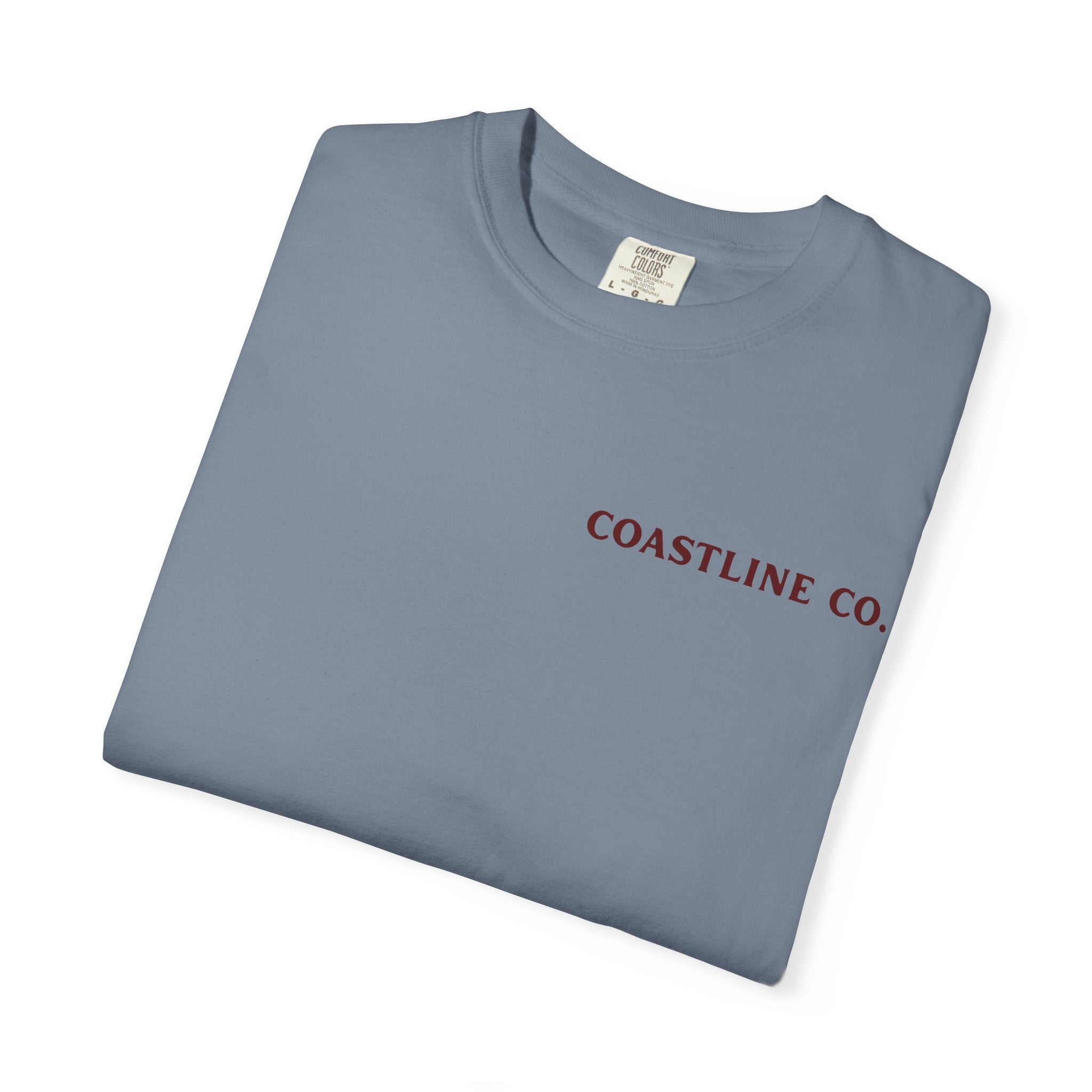 Coastline Co. Bass Patch Tee — "Lost in the Tide" Graphic T-Shirt