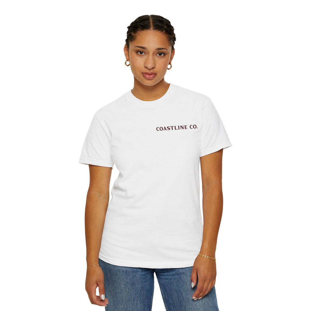 Coastline Co. Bass Patch Tee — "Lost in the Tide" Graphic T-Shirt
