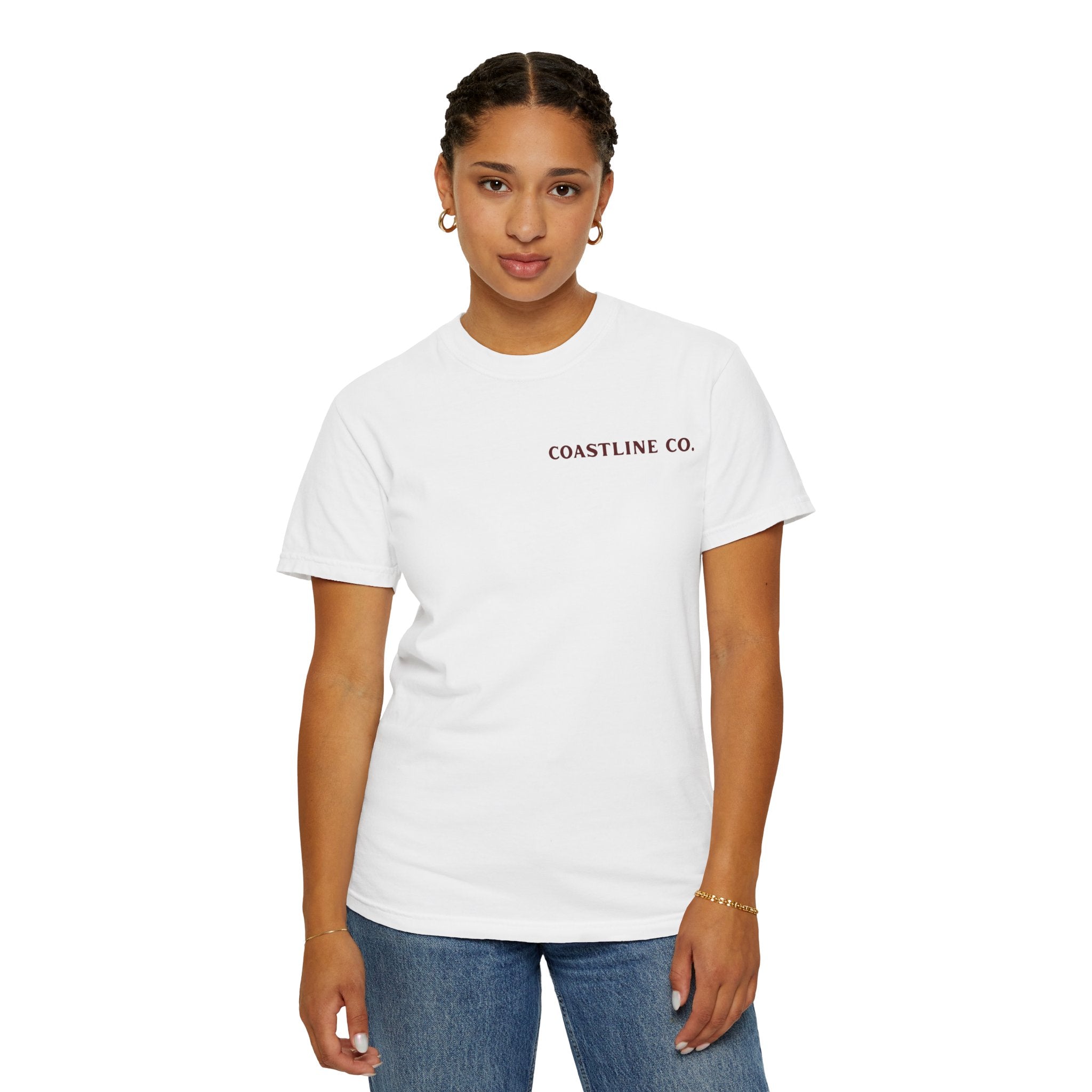 Coastline Co. Bass Patch Tee — "Lost in the Tide" Graphic T-Shirt