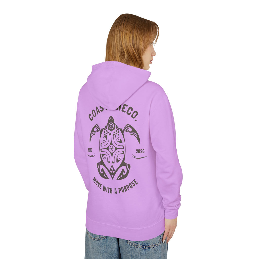 Coastline Co. Turtle Hoodie — Move With a Purpose Lightweight Pullover