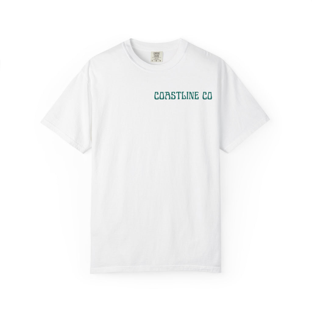 Coastline Co Surf Van T-Shirt — Retro Beach Graphic Tee