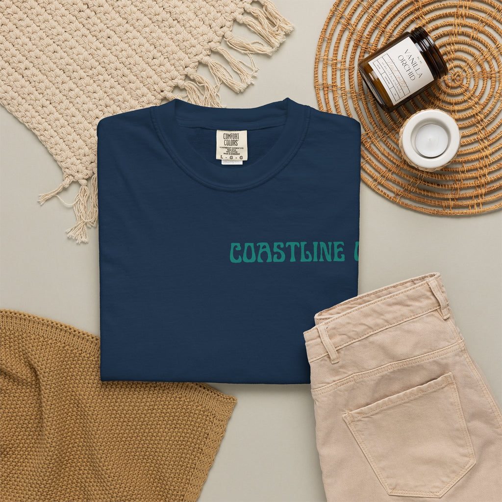 Coastline Co Surf Van T-Shirt — Retro Beach Graphic Tee