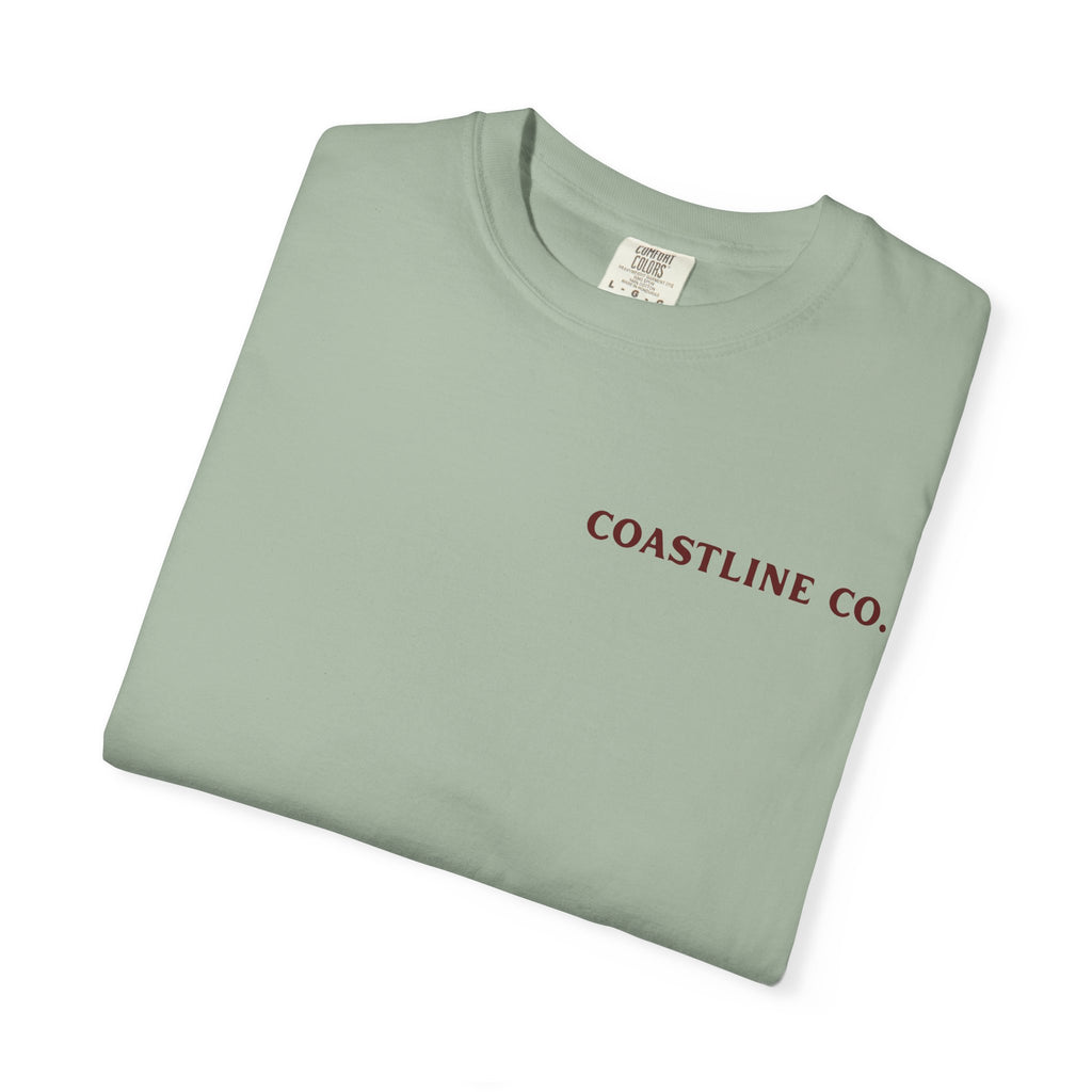Coastline Co. Bass Patch Tee — "Lost in the Tide" Graphic T-Shirt