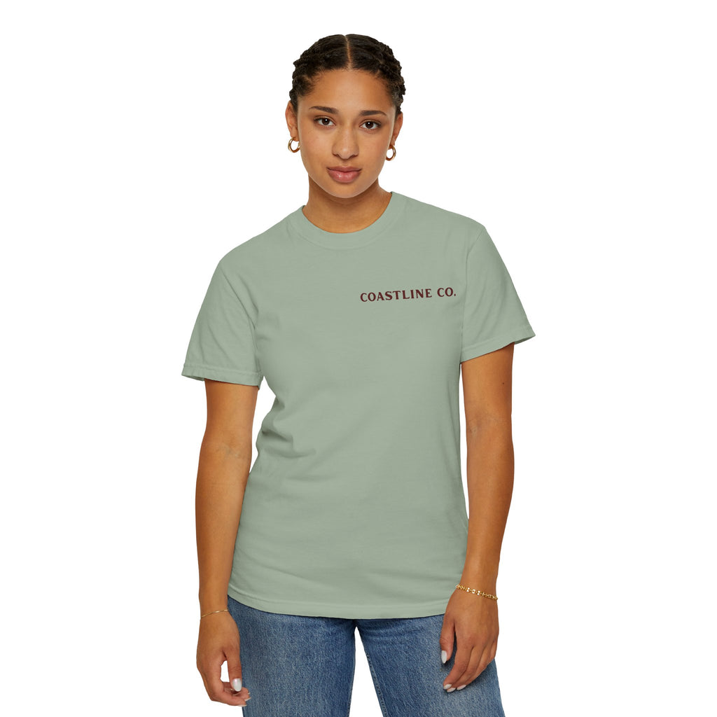 Coastline Co. Bass Patch Tee — "Lost in the Tide" Graphic T-Shirt