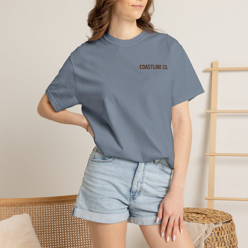 Coastline Co. Surf Van T-Shirt — "Endless Coast" Graphic Tee
