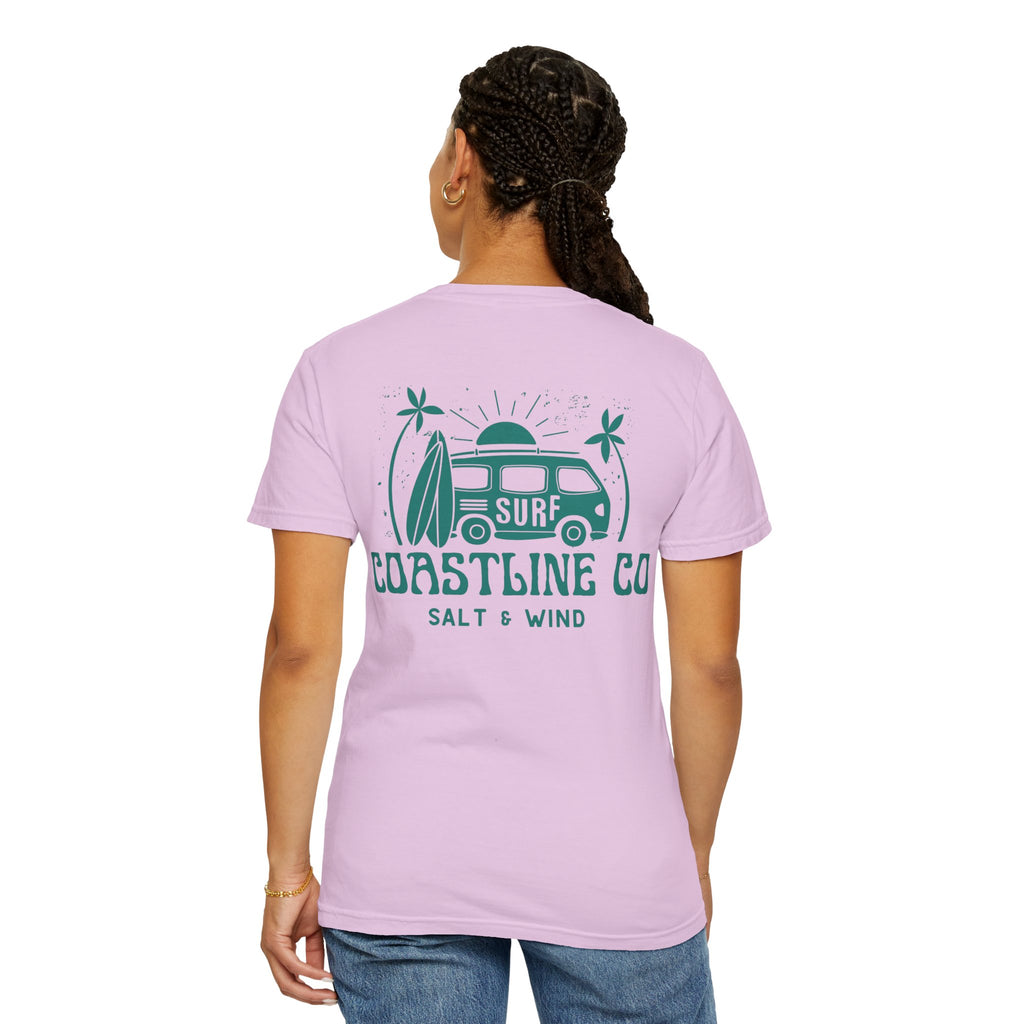 Coastline Co Surf Van T-Shirt — Retro Beach Graphic Tee
