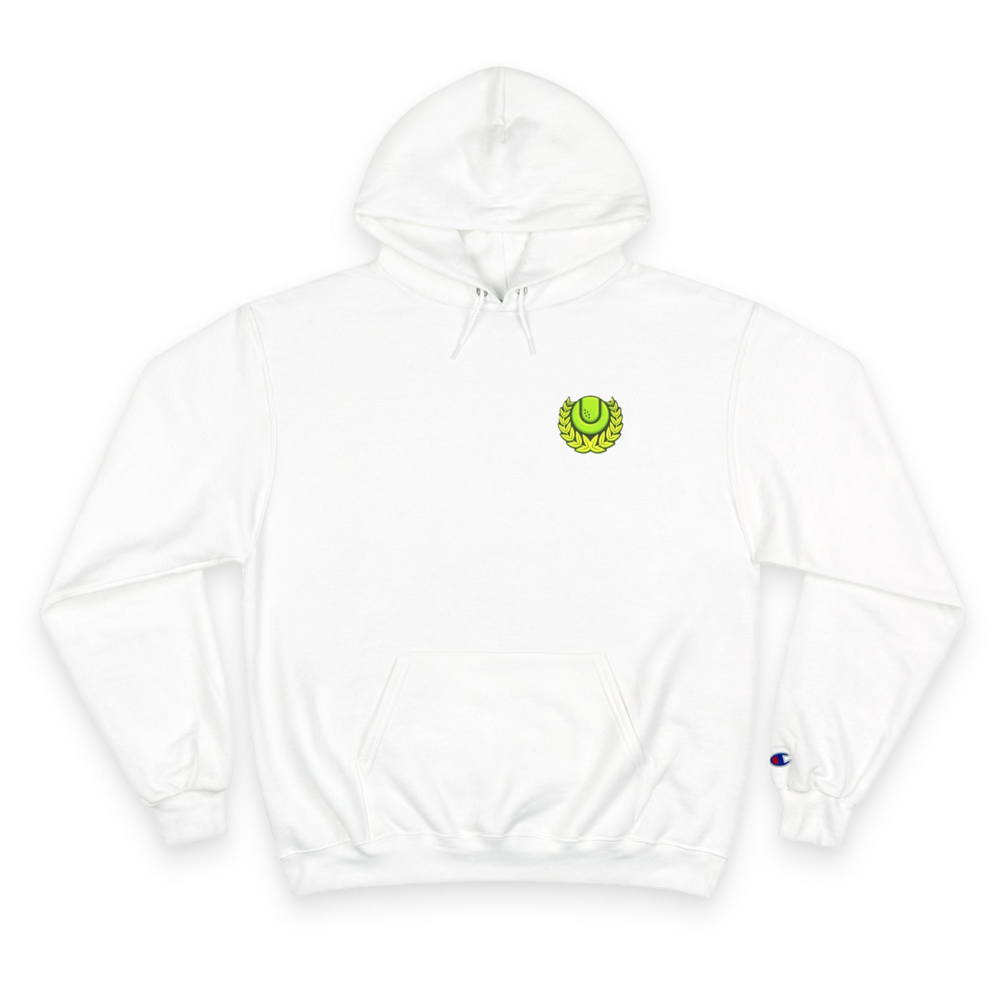 Champion Hoodie — 'Service Parfait' Logo Pullover