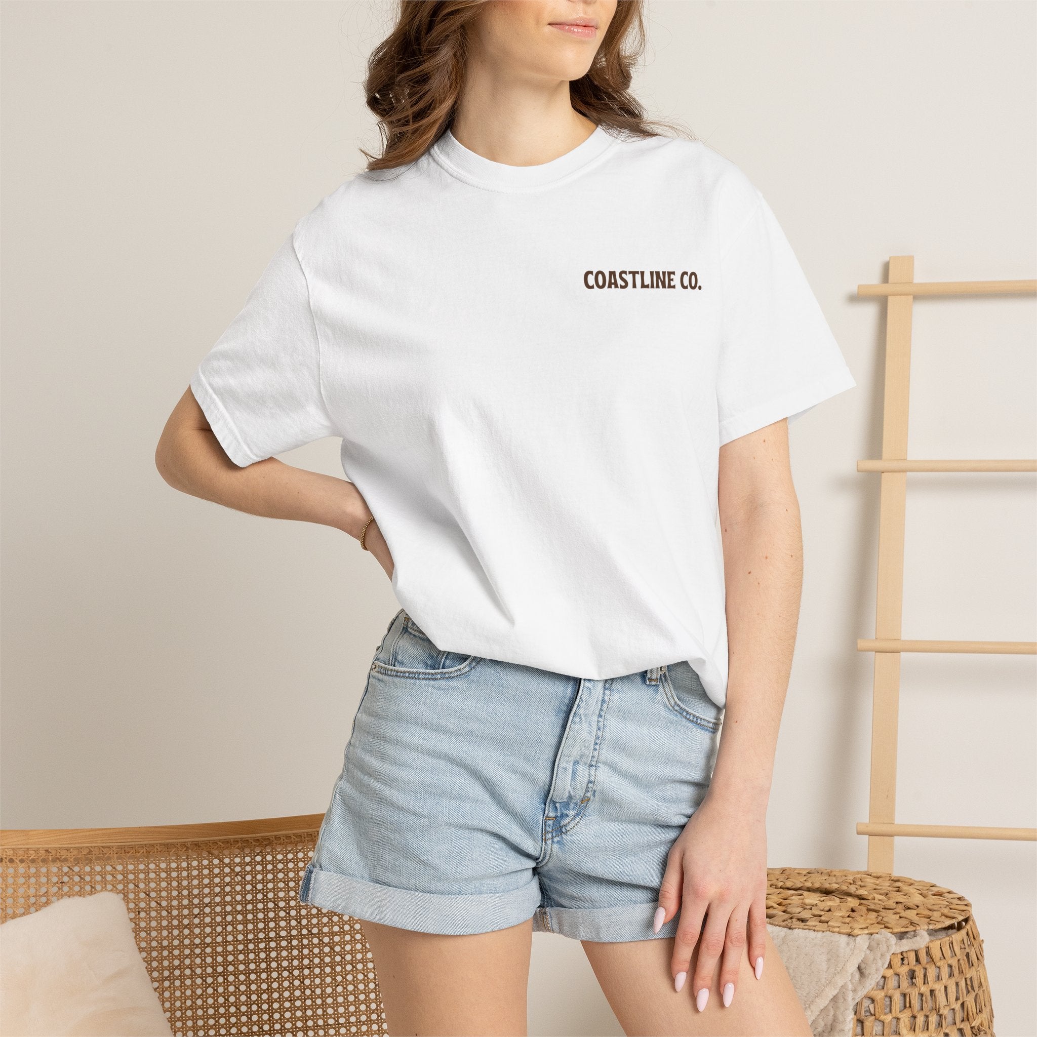 Coastline Co. Surf Van T-Shirt — "Endless Coast" Graphic Tee