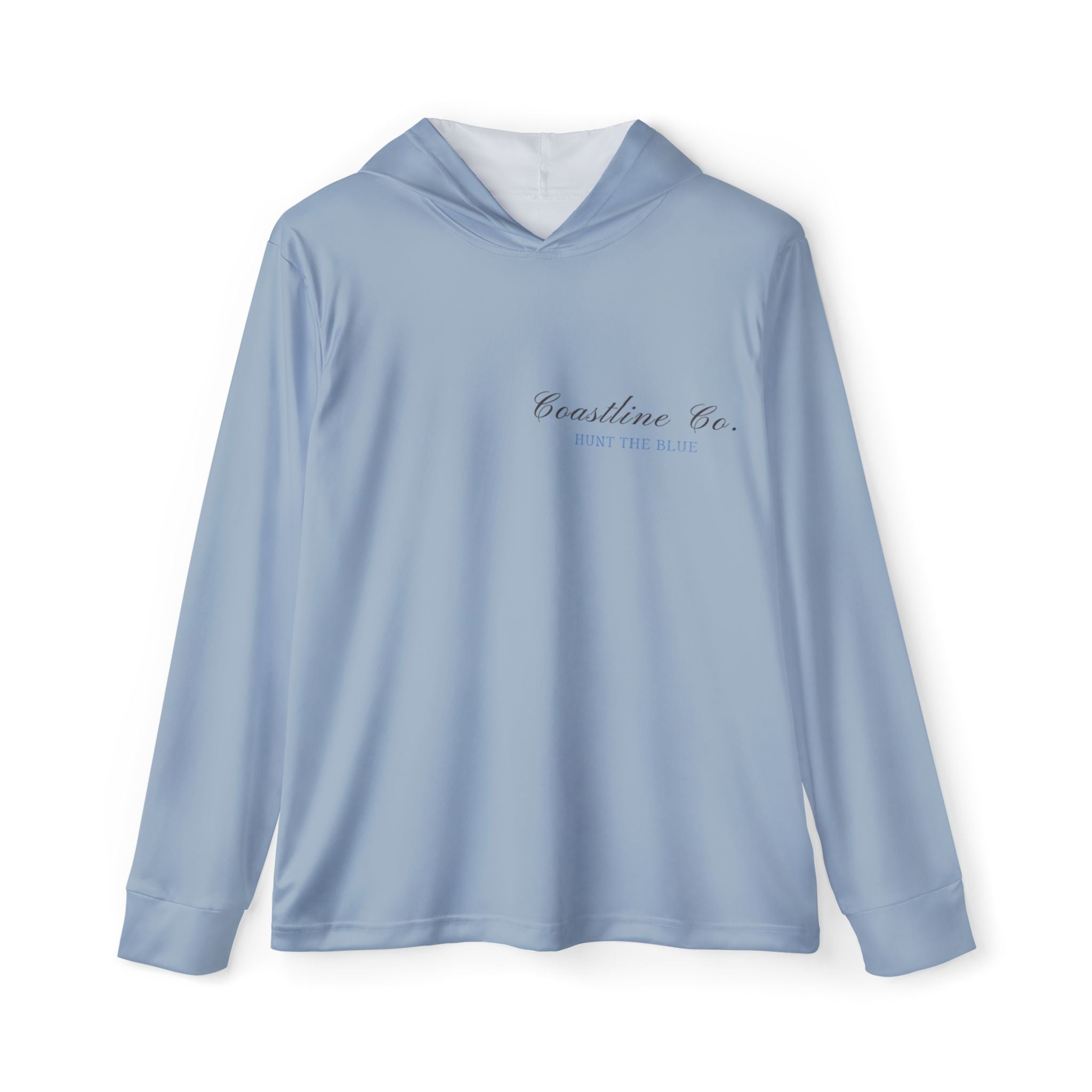 Hunt The Blue Marlin Hoodie - Coastal Fishing Warmup Pullover