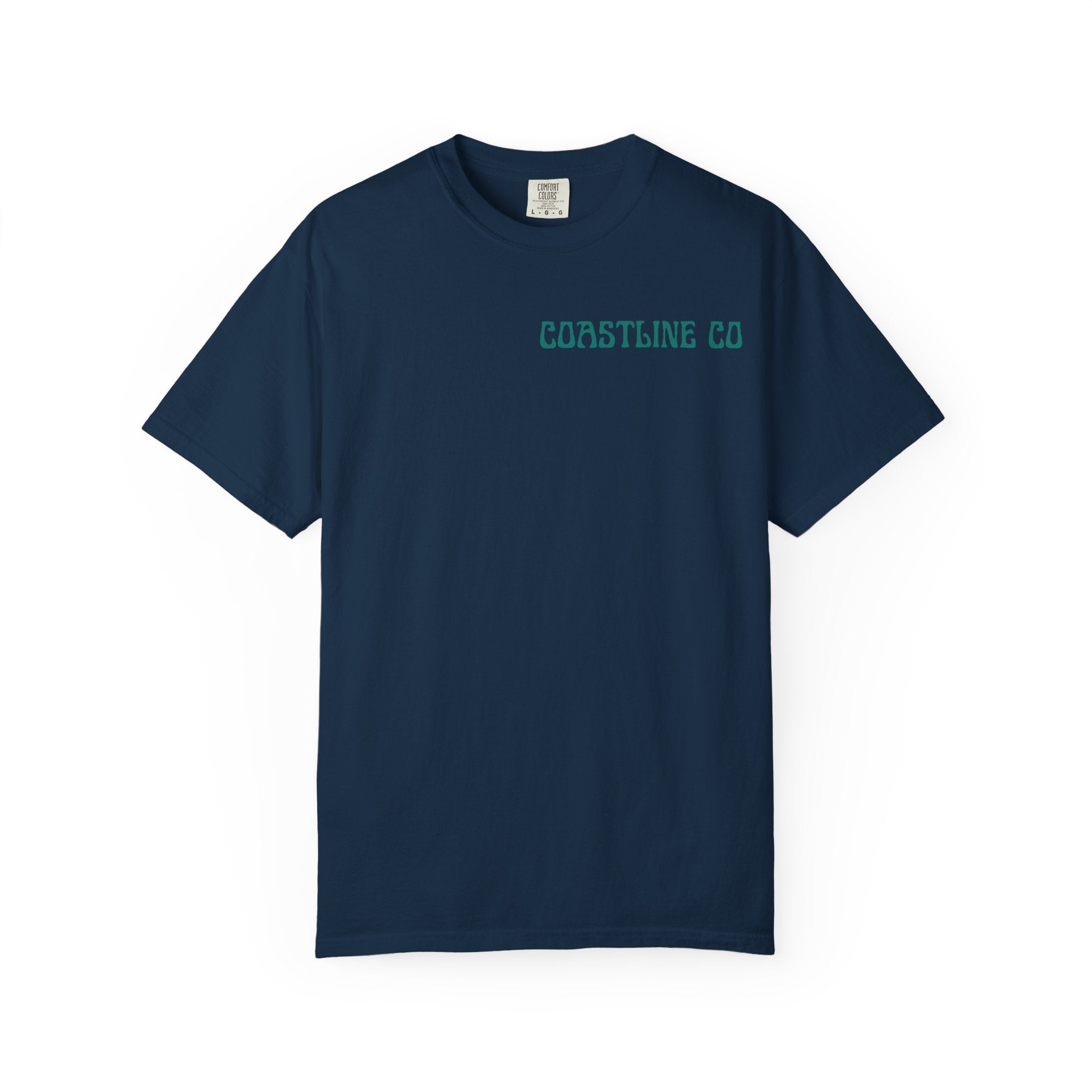 Coastline Co Surf Van T-Shirt — Retro Beach Graphic Tee