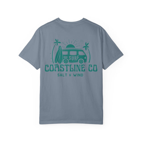 Coastline Co Surf Van T-Shirt — Retro Beach Graphic Tee