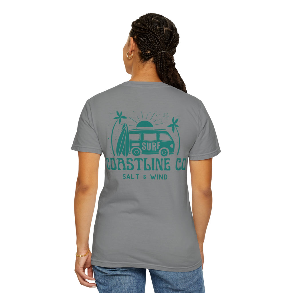 Coastline Co Surf Van T-Shirt — Retro Beach Graphic Tee