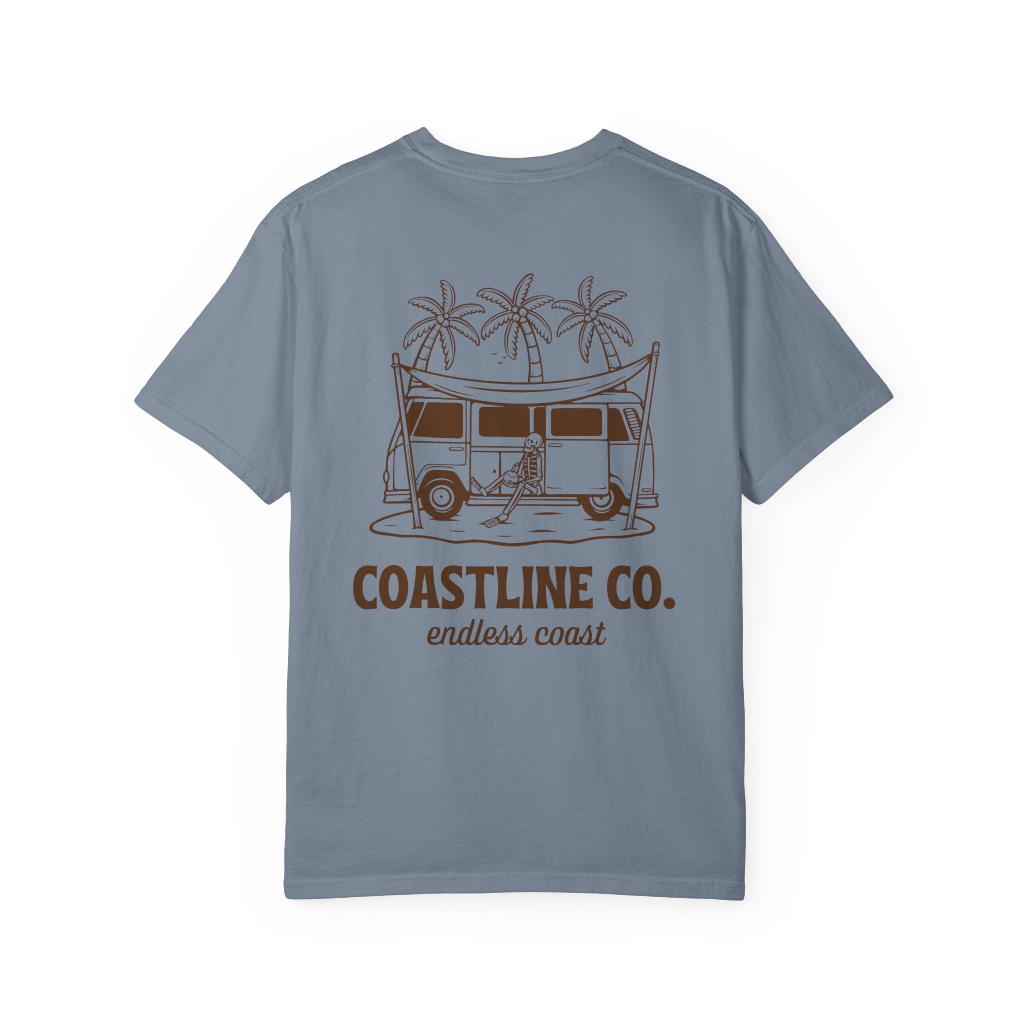 Coastline Co. Surf Van T-Shirt — "Endless Coast" Graphic Tee