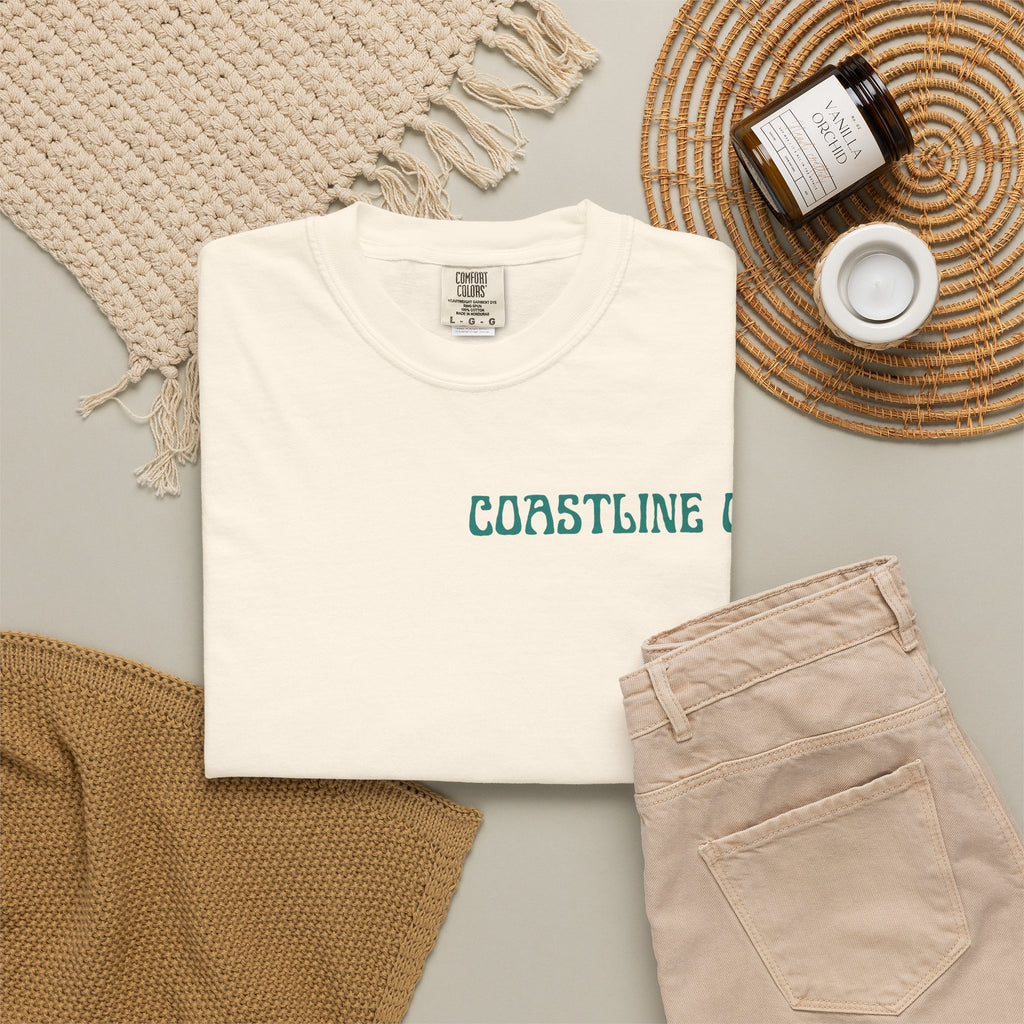 Coastline Co Surf Van T-Shirt — Retro Beach Graphic Tee