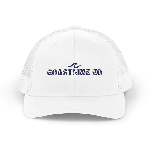 Coastline Co Trucker Cap – Beach Wave Snapback Hat