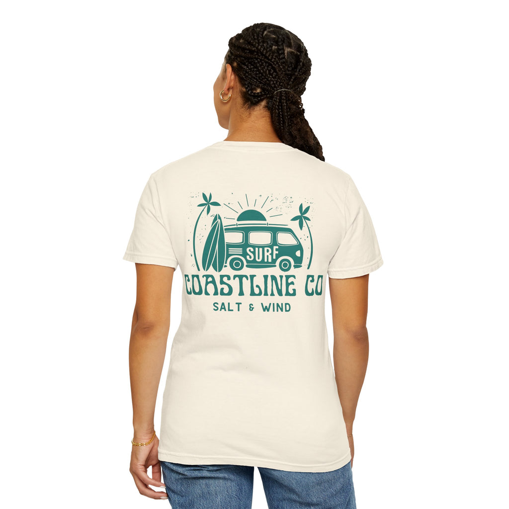 Coastline Co Surf Van T-Shirt — Retro Beach Graphic Tee