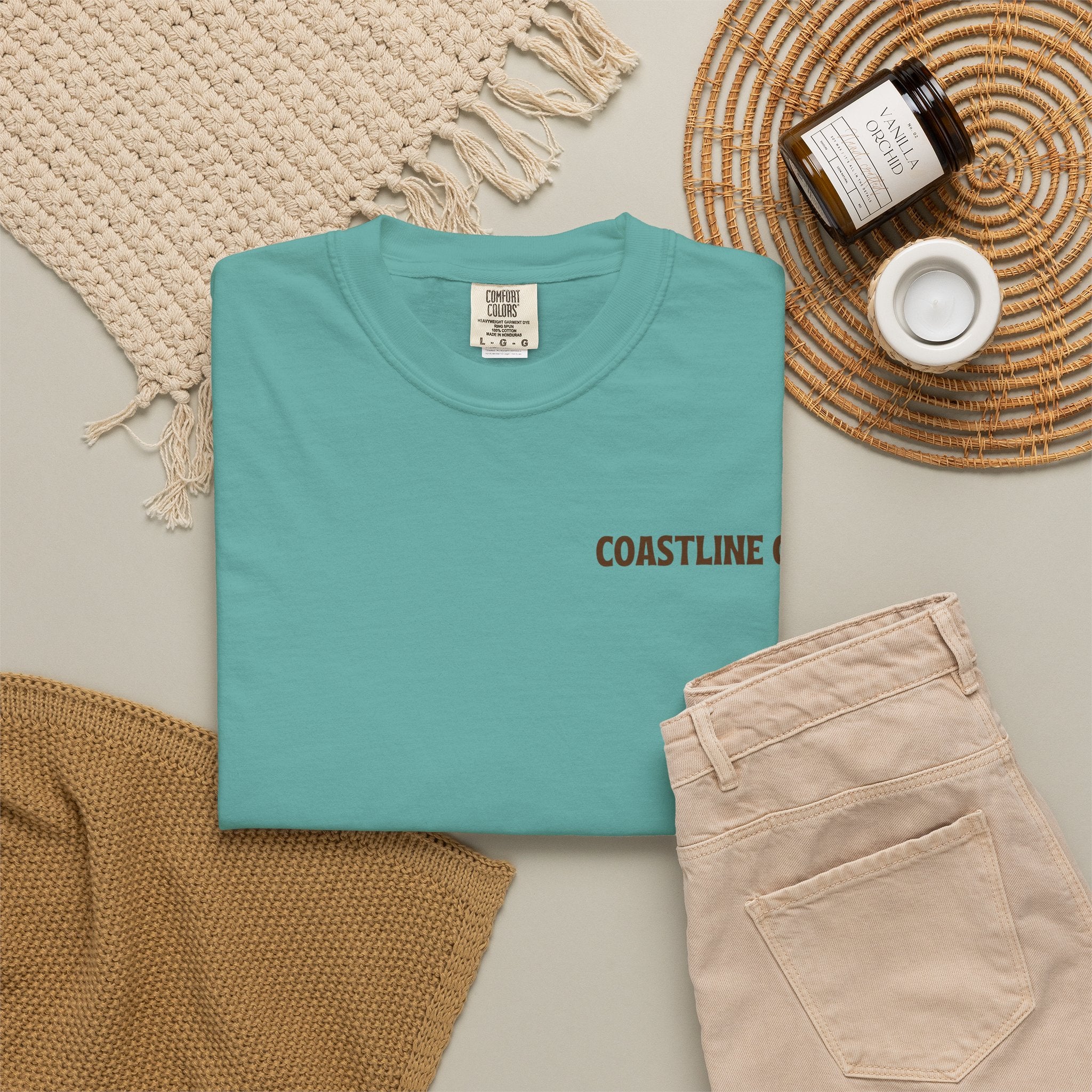 Coastline Co. Surf Van T-Shirt — "Endless Coast" Graphic Tee
