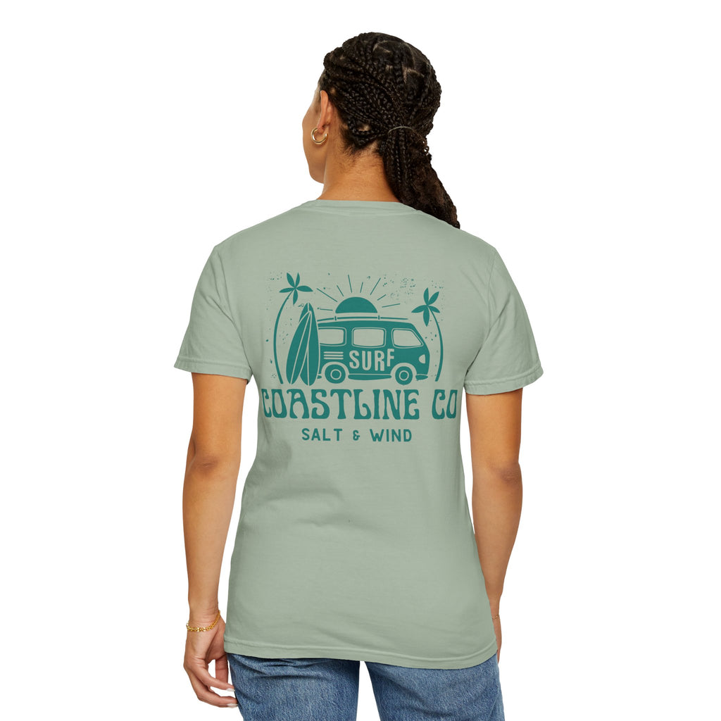 Coastline Co Surf Van T-Shirt — Retro Beach Graphic Tee