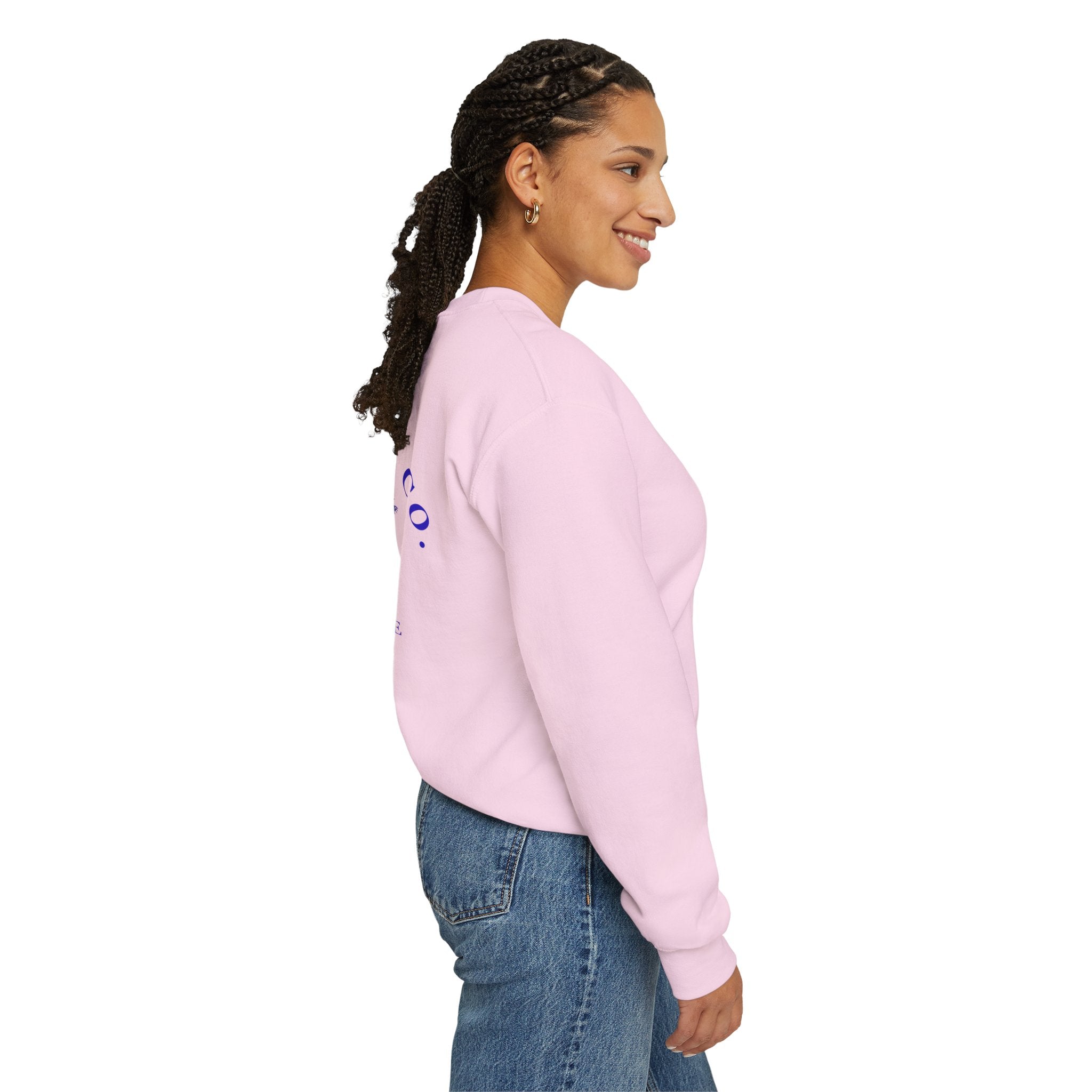 Coastline Co. Surf Crewneck Sweatshirt — 'Ride the Tide' Beach Pullover