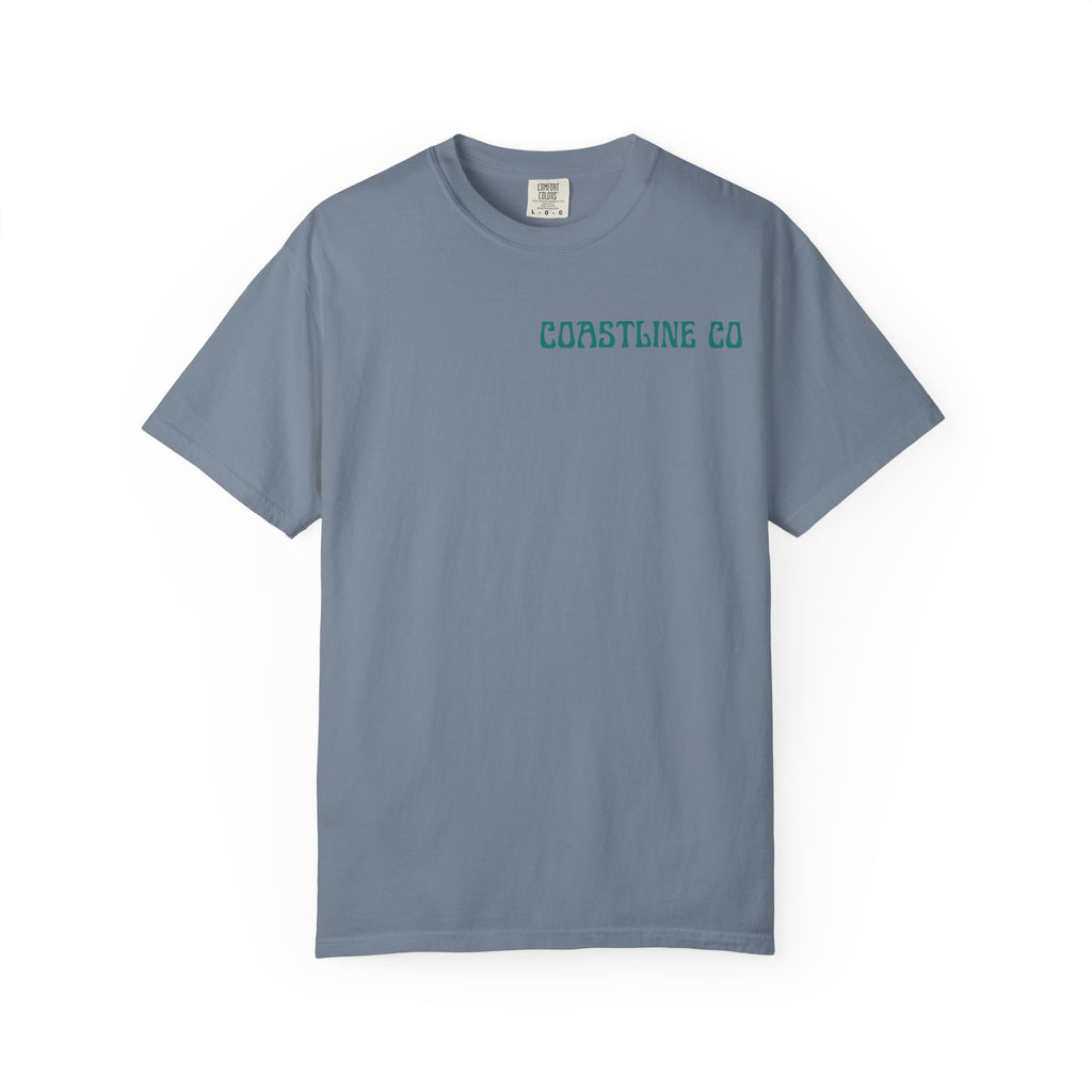 Coastline Co Surf Van T-Shirt — Retro Beach Graphic Tee