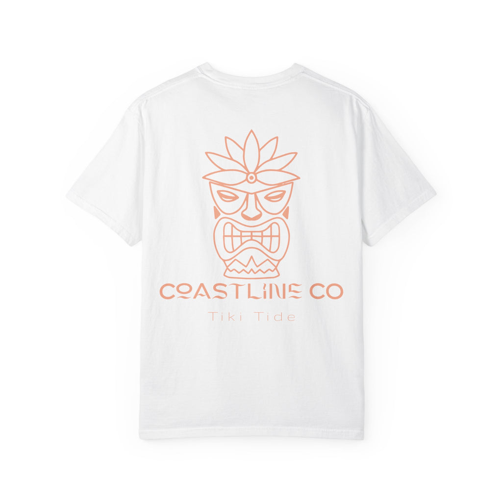 T-Shirt — Coastline Co Tiki Logo Tee (Back Graphic)