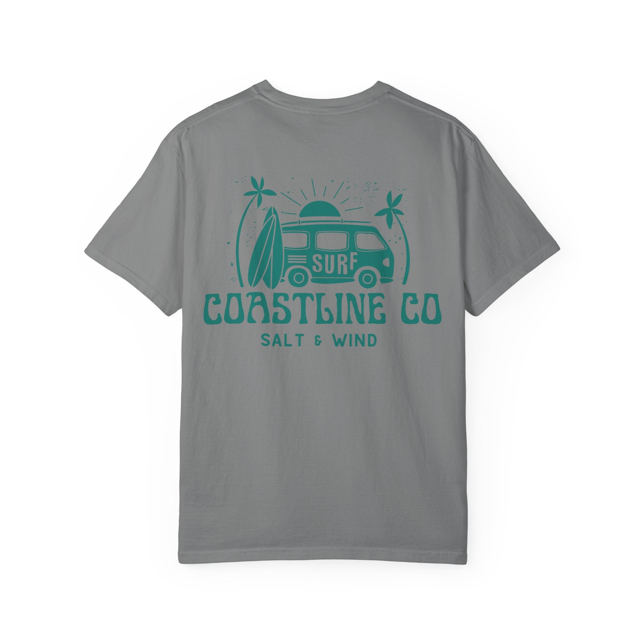 Coastline Co Surf Van T-Shirt — Retro Beach Graphic Tee