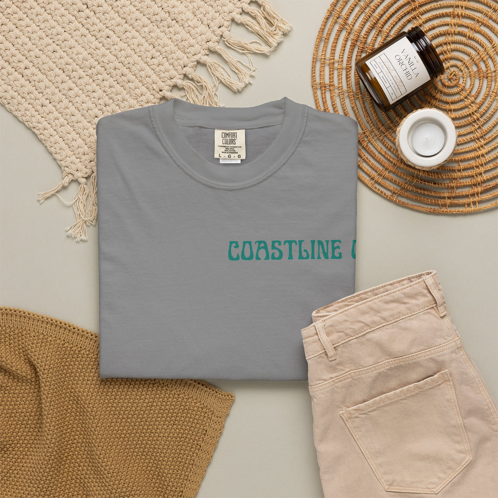 Coastline Co Surf Van T-Shirt — Retro Beach Graphic Tee