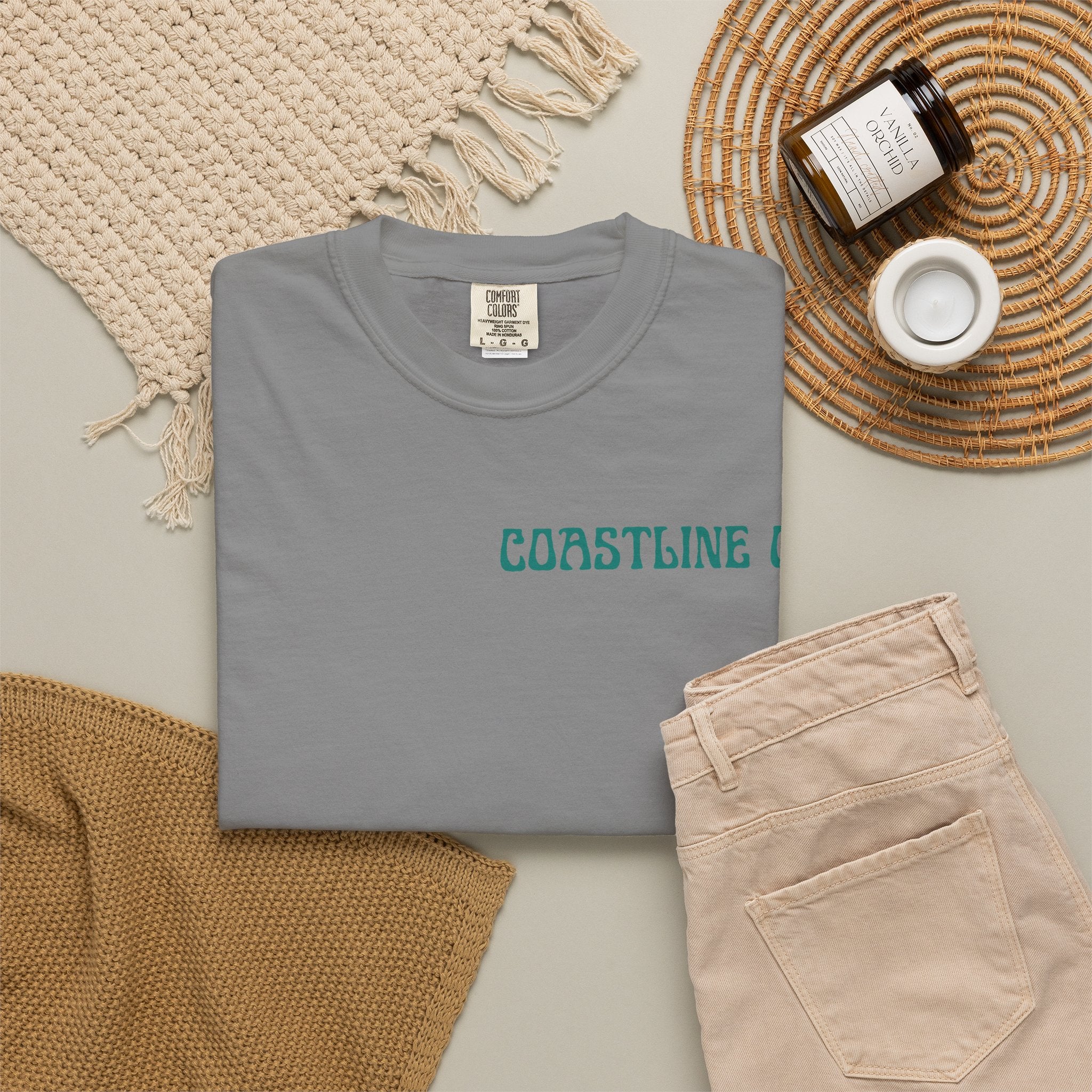 Coastline Co Surf Van T-Shirt — Retro Beach Graphic Tee