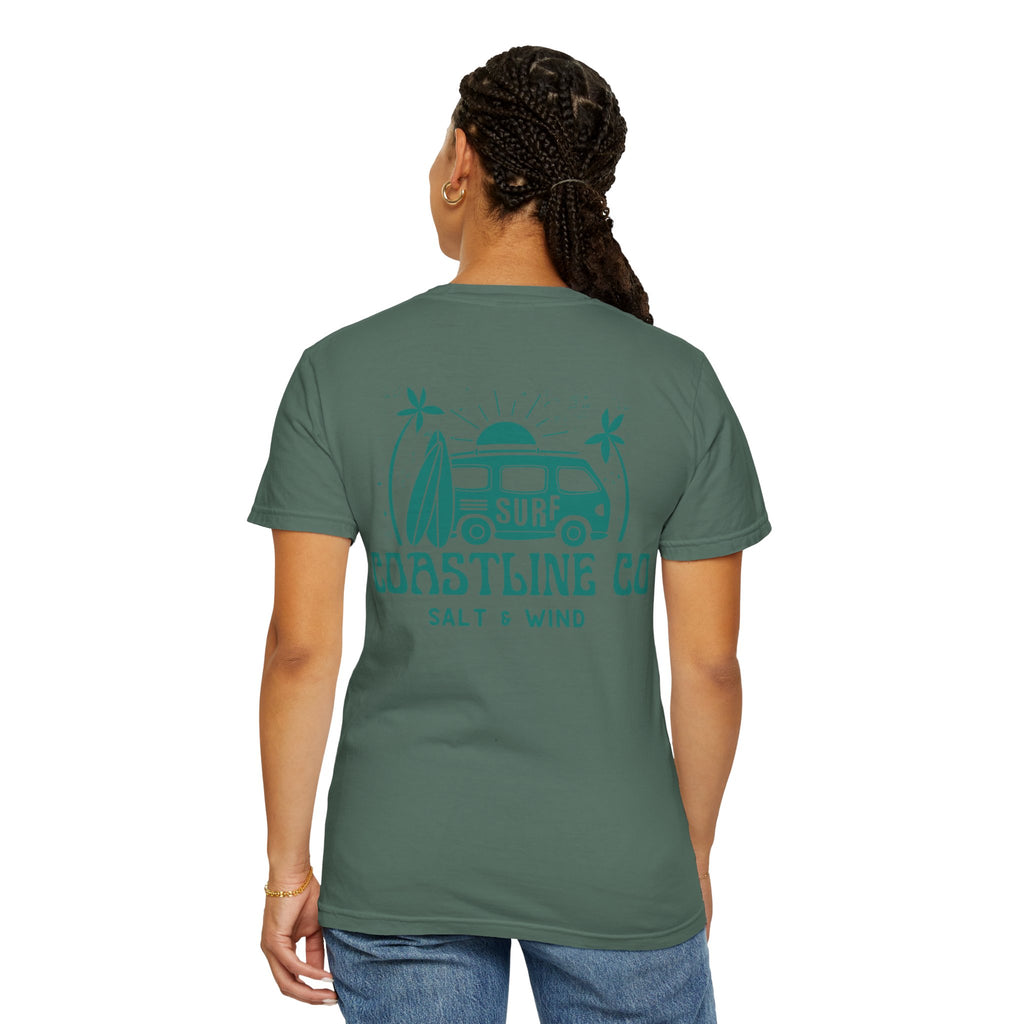 Coastline Co Surf Van T-Shirt — Retro Beach Graphic Tee