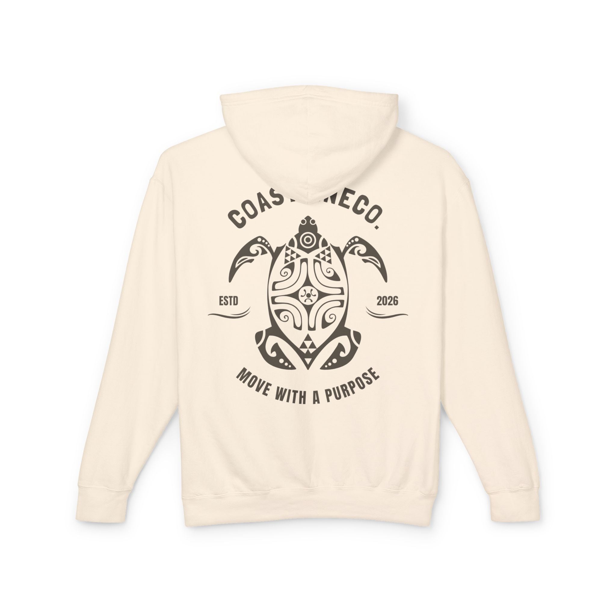 Coastline Co. Turtle Hoodie — Move With a Purpose Lightweight Pullover