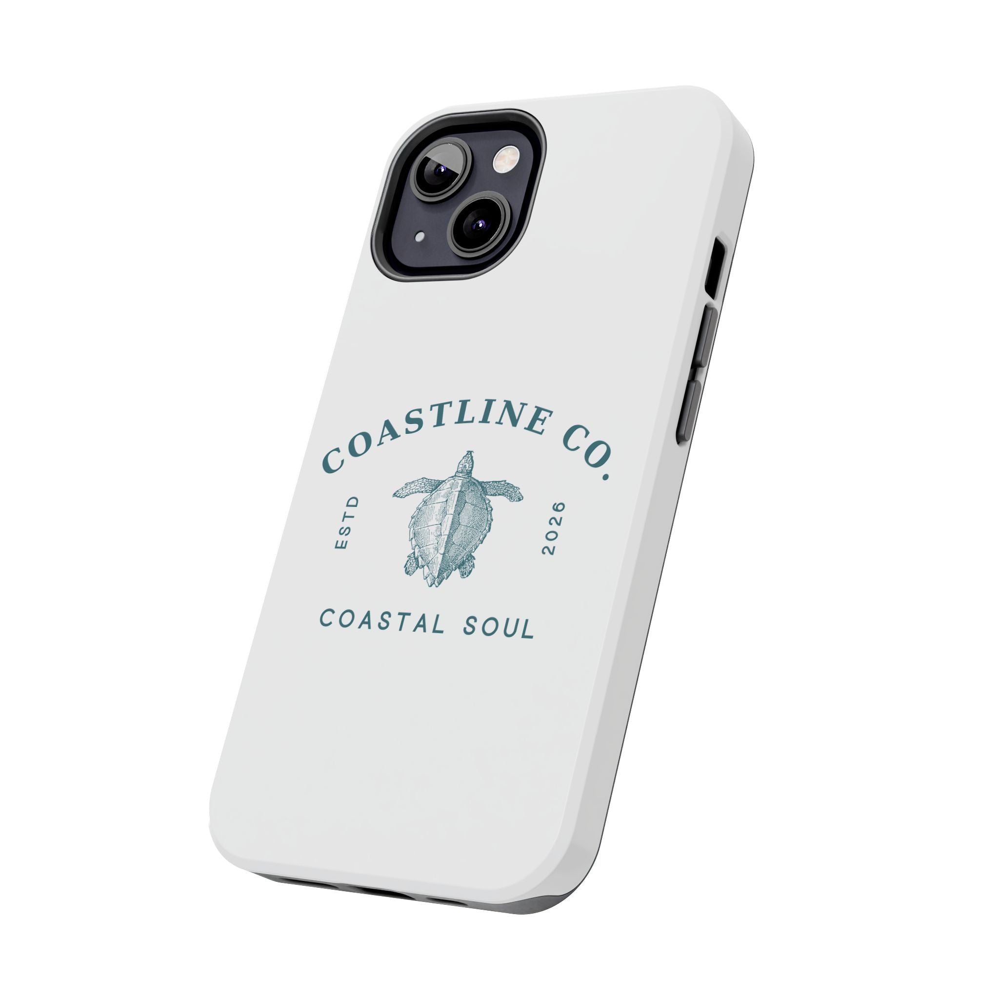 Coastline Co. Sea Turtle Phone Case – "Coastal Soul" Tough Protective Case