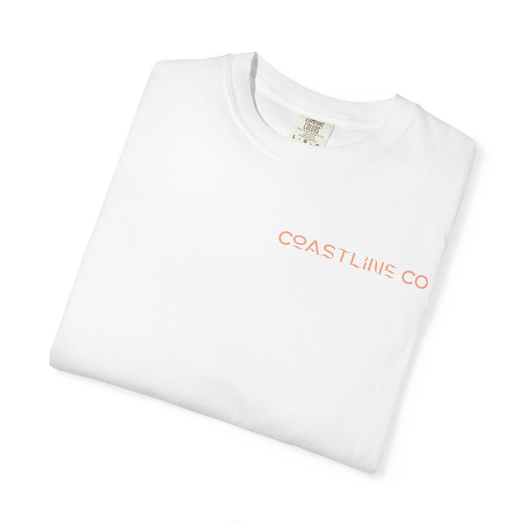 T-Shirt — Coastline Co Tiki Logo Tee (Back Graphic)
