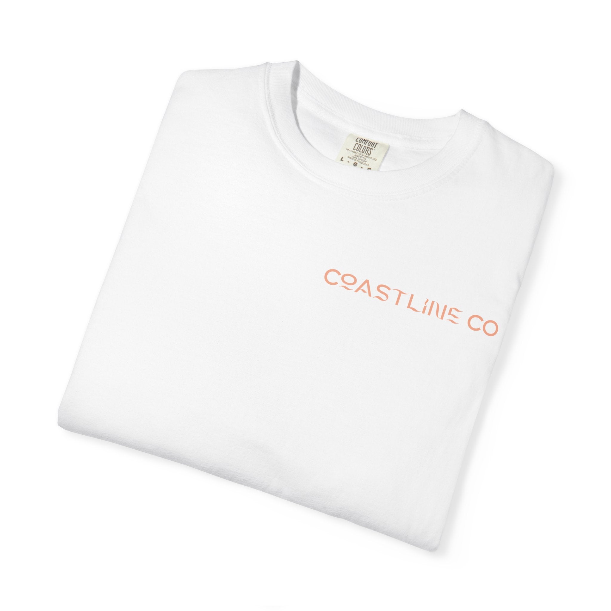 T-Shirt — Coastline Co Tiki Logo Tee (Back Graphic)