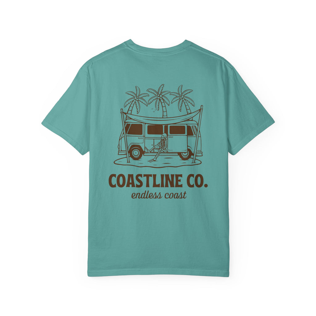 Coastline Co. Surf Van T-Shirt — "Endless Coast" Graphic Tee